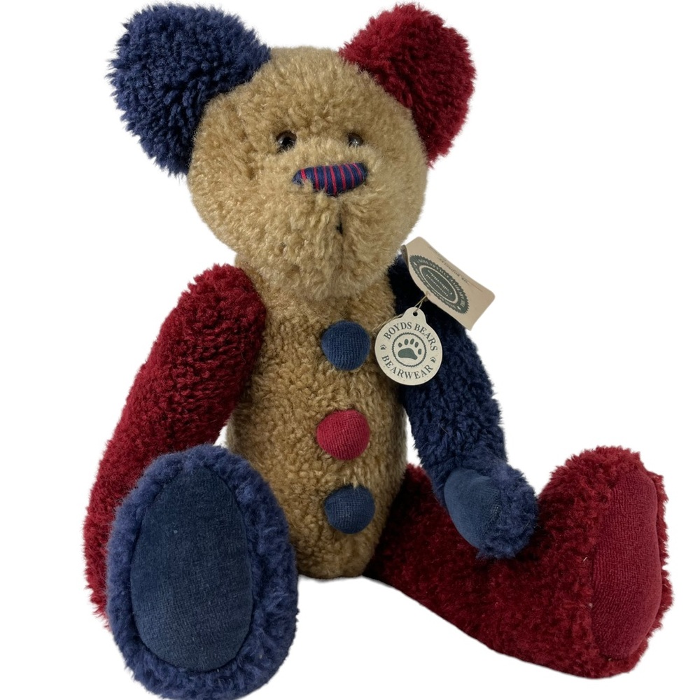 NWT Vintage Boyd’s Bears Mr.Bojingles Deadstock Collectable Posable Limbs 1999